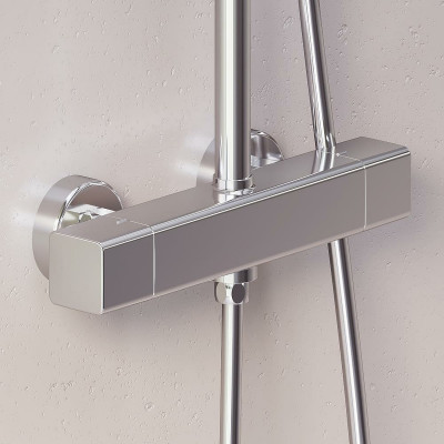 Душевая система Damixa Gala 953800000 с термостатом хром 3 режима