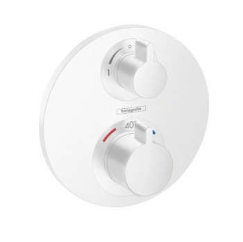 Термостат для ванны Hansgrohe Ecostat S 15758700 (белый матовый)