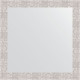 Зеркало настенное Evoform Definite 76х76 BY 3243 в багетной раме Соты алюминий 70 мм  (BY 3243)