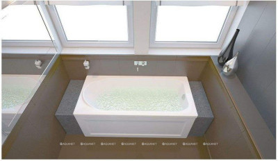 Акриловая ванна Aquanet West NEW 170x70 с каркасом пристенная прямоугольная (00240463)