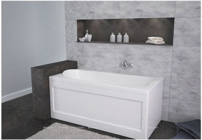 Акриловая ванна Aquanet West NEW 170x70 с каркасом пристенная прямоугольная (00240463)