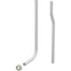 Водосливная труба DN32, состоящая из двух частей + прокладка гофрированная AlcaPlast A95 Водосливная труба Alcaplast A95 Белый пластик (A95)