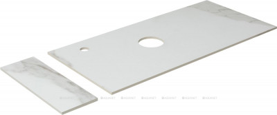 Столешница Aquanet Nova Lite Loft 90 L АВ01 мрамор на тумбу (00261853)