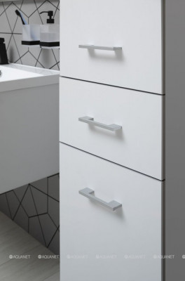 Шкаф-пенал для ванной Aquanet Верона белый (00272426)