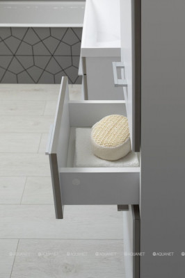 Шкаф-пенал для ванной Aquanet Верона белый (00272426)