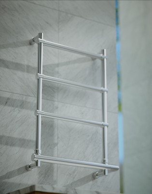 Электрический полотенцесушитель Margaroli Sole 470x652мм лесенка латунь хром (5423704CRNB)