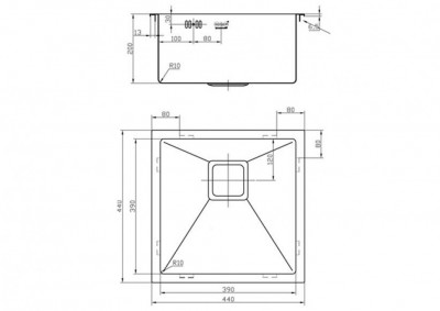 Zorg Inox PVD SZR-44 BRONZE кухонная мойка, бронза