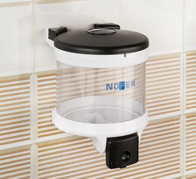 Диспенсер для мыла NOFER Basic 03018.W 1000 мл, пластик