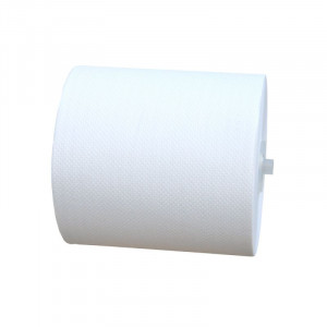 Бумажные полотенца в рулонах 1-слойные белые "ОПТИМУМ АВТОМАТИК МАКСИ" (6х240м.)