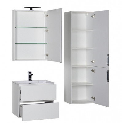 Aquanet Алвита 60 тумба с раковиной, белый