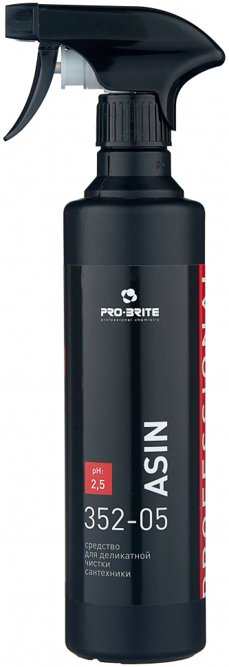 Pro-brite 352 Asin средство для деликатной чистки сантехники, готовый к применению раствор