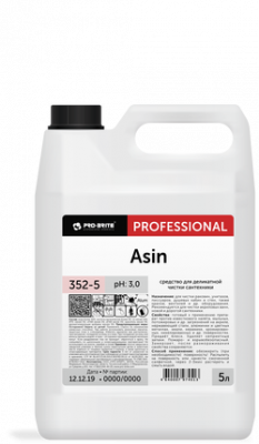 Pro-brite 352 Asin средство для деликатной чистки сантехники, готовый к применению раствор