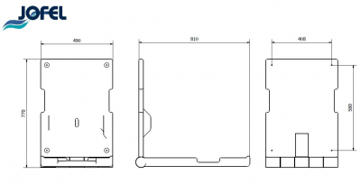 Jofel AY11000 стол пеленальный, белый (В НАЛИЧИИ)