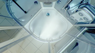 Душевая кабина Timo Standart 90x90 T-1109 с гидромассажем четверть круга