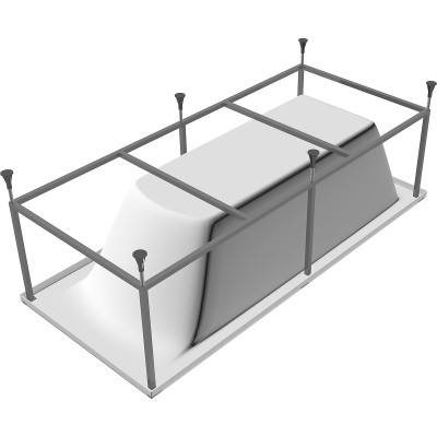 Акриловая ванна Vayer Boomerang 190x90 L Гл000010853 прямоугольная