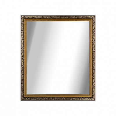 Зеркало GFmark в узорной рамке, горизонтальное, вертикальное, 630х730х48 мм, пластик (45757)