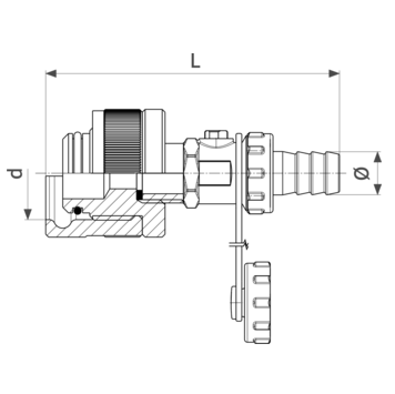 Viega Контрольная заглушка 18, шт