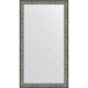 Зеркало напольное Evoform ExclusiveG Floor 203х114 BY 6365 с гравировкой в багетной раме Византия серебро 99 мм  (BY 6365)