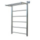 Полотенцесушитель водяной с полочкой (лесенка) Тругор Аспект НК 1 П 80х50 см (без углов) (Аспект1/НК8050безугл П)