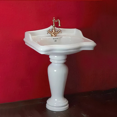 Раковина Migliore Impero 70 20787 белая прямоугольная