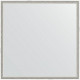 Зеркало настенное Evoform Definite 68х68 BY 0656 в багетной раме Витое серебро 28 мм  (BY 0656)