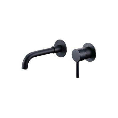 Смеситель для раковины встраиваемый Maretti Eleganza Black ENB32RF13, черный