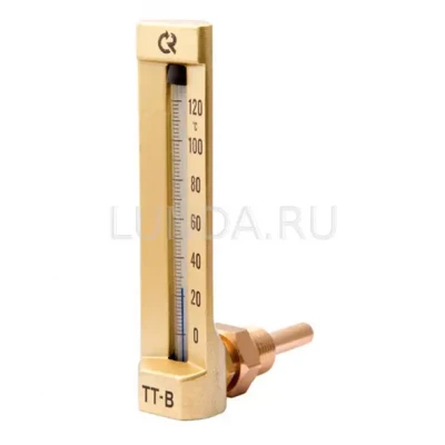 Промышленный стеклянный термометр угловой ТТ-В, Росма 00000002814