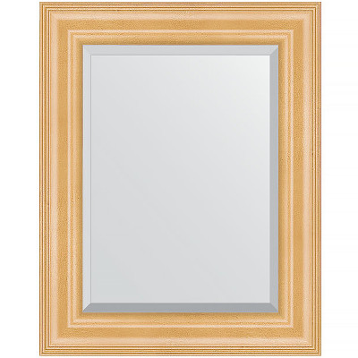 Зеркало настенное Evoform Exclusive 51х41 BY 1355 с фацетом в багетной раме Сосна 62 мм