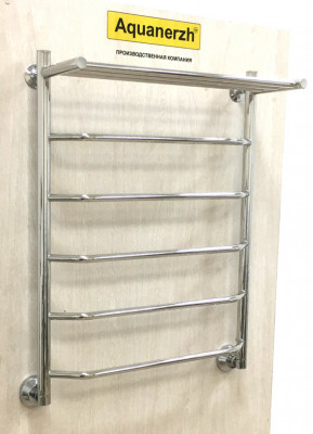 Водяной полотенцесушитель Акванерж Трапеция с полкой 800x600 (04-00-8060)