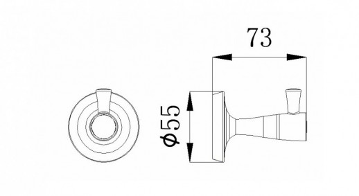 Крючок одинарный RUSH Balearic (BA39210)