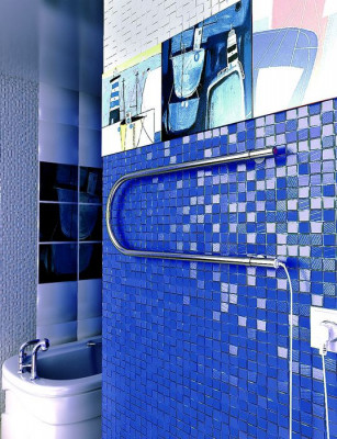 ТЕРА ПСН-01-01 П-образный электрический полотенцесушитель 220х500, хром