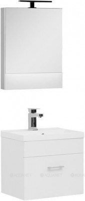 Комплект мебели для ванной Aquanet Нота 50 белый (00287699)