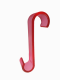 Пластиковый S-образный крючок Primanova для ванной (прозрачно-розовый) M-B26-22  (M-B26-22)