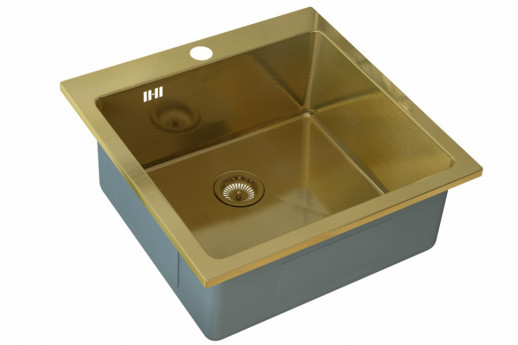 Zorg Inox PVD SZR-51 BRONZE кухонная мойка, бронза