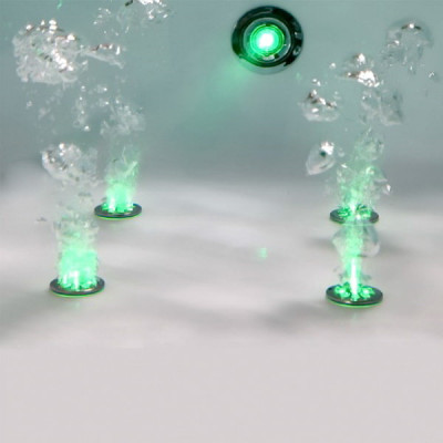 EAGO AM156JDTSZ гидромассажная ванна, угловая, акрил, 150 см x 150 см, белая