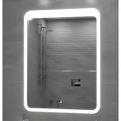 Зеркало в ванную с LED подсветкой Relisan ANTICA Гл000024385, 50x70 прямоугольное