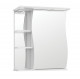 Зеркальный шкаф для ванной Style Line Эко Волна Волна 60/С белый (ЛС-00000121)  (ЛС-00000121)