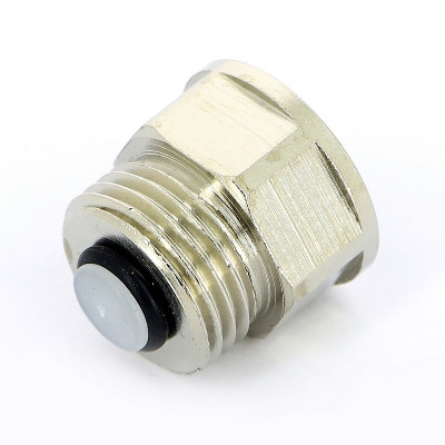 Клапан для монтажа/демонтажа вохдухоотводчика никелированный ITAP 1/2"х1/2" (365 1/2')