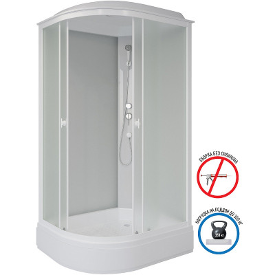 Душевая кабина Niagara Promo 90x70 R P90/70/26R/MT асимметричная