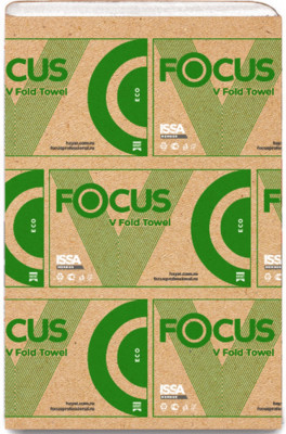 Полотенца Focus Eco V сложения 1 слой 23х23 см, 250 листов
