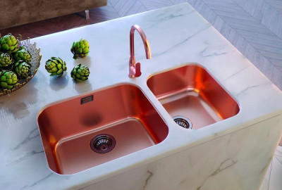 Мойка для кухни Alveus Variant 10 Monarch Bronze 480x400x180 1113581 бронза нерж сталь прямоугольная