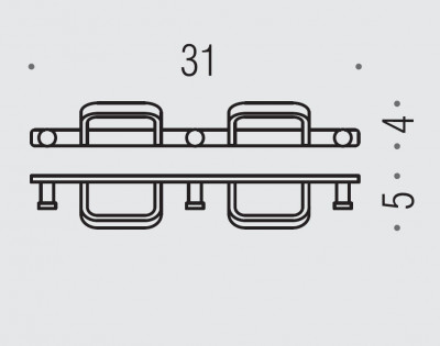 COLOMBO Time W4237.000 крючок двойной