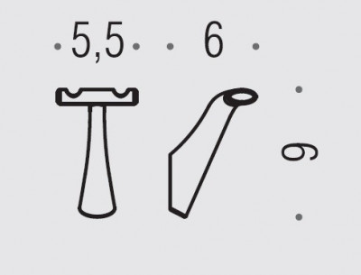 COLOMBO Land CD67.000 крючок двойной