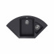 Кухонная мойка Ulgran Quartz Marta 1000-08, космос  (Marta 1000-08)