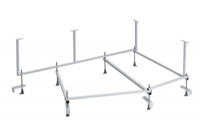 Акриловая ванна Santek Шри-Ланка 150х100 R асимметричная белая 1WH302395