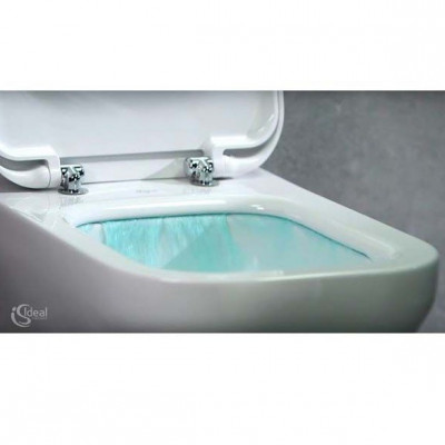 Ideal Standard Tesi AquaBlade T008701 унитаз-компакт напольный безободковый, белый