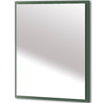 Зеркало в ванную Cezares Tiffany 73 45087 с подсветкой Verde opaco с системой антизапотевания прямоугольное