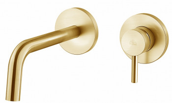 Встраиваемый смеситель для раковины Paffoni Light золото LIG104HGSP70