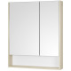 Зеркальный шкаф в ванную Aquaton Сканди 70 1A252202SDB20 белый дуб верона  (1A252202SDB20)