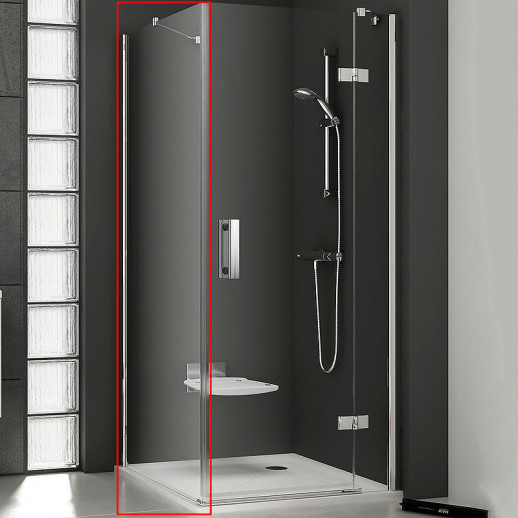 RAVAK SmartLine 9SPA0A00Z1 жесткая душевая стенка SMPS-100 правая, блестящий/транспарент/стекло